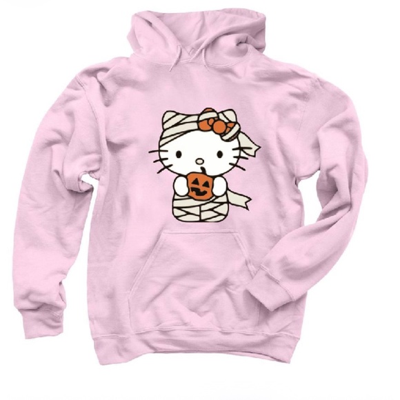 HELLO KITTY *Limited Edition * Custom Halloween Hoodie! - Picture 4 of 6